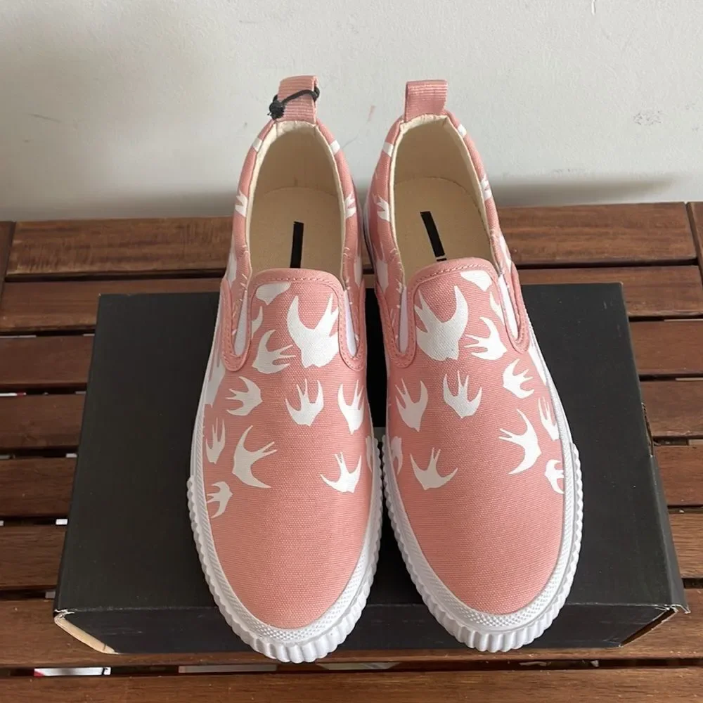 McQ by Alexander McQueen Swallow Sneaker Light Pink EU 39/US Women Size 9
